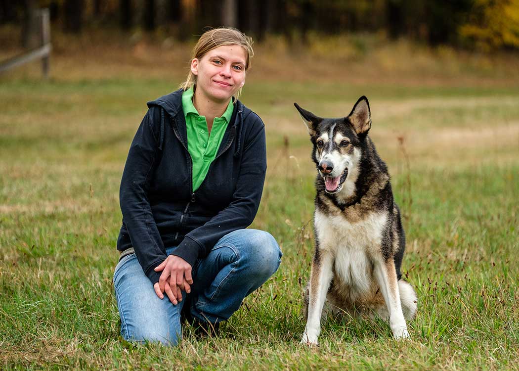 Hundetrainerin Anja Theml